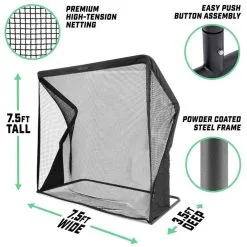 Go Sports GoSports Elite Golf Practice Net With Steel Frame - 7 FT Size -Golf Clubs Sales 10216967 800 auto