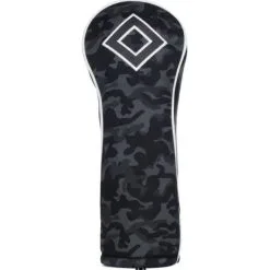 Titleist Black Camo Leather & Cotton Twill Fairway Headcover