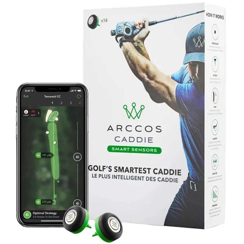 Arccos Caddie Smart Sensors - 3rd Generation 3 Arccos Caddie Smart Sensors - 3rd Generation
