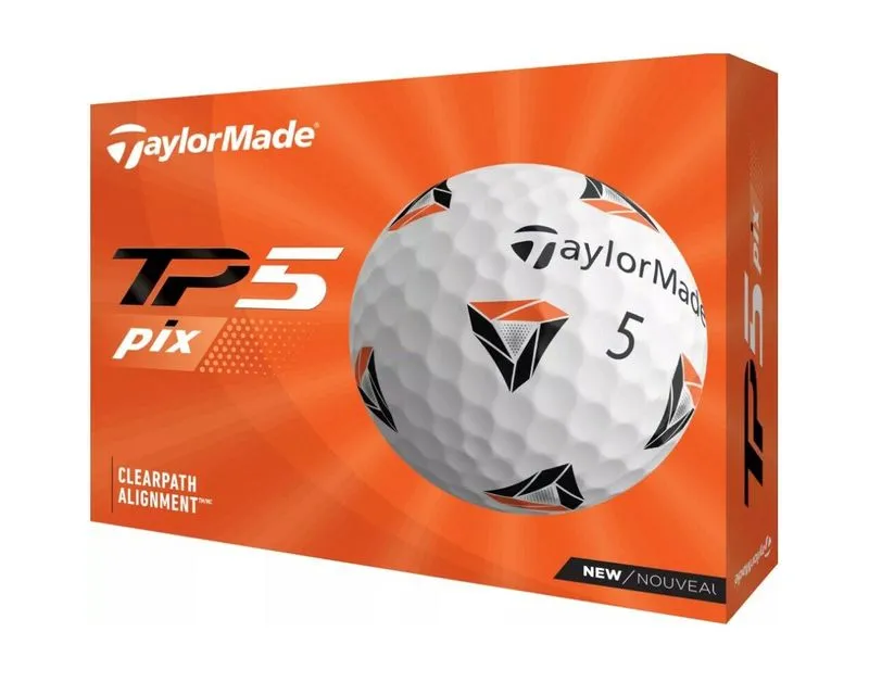 TaylorMade TP5 Pix 2.0 Practice Golf Balls - 12 Dozen Balls 7 TaylorMade TP5 Pix 2.0 Practice Golf Balls - 12 Dozen Balls - Image 5