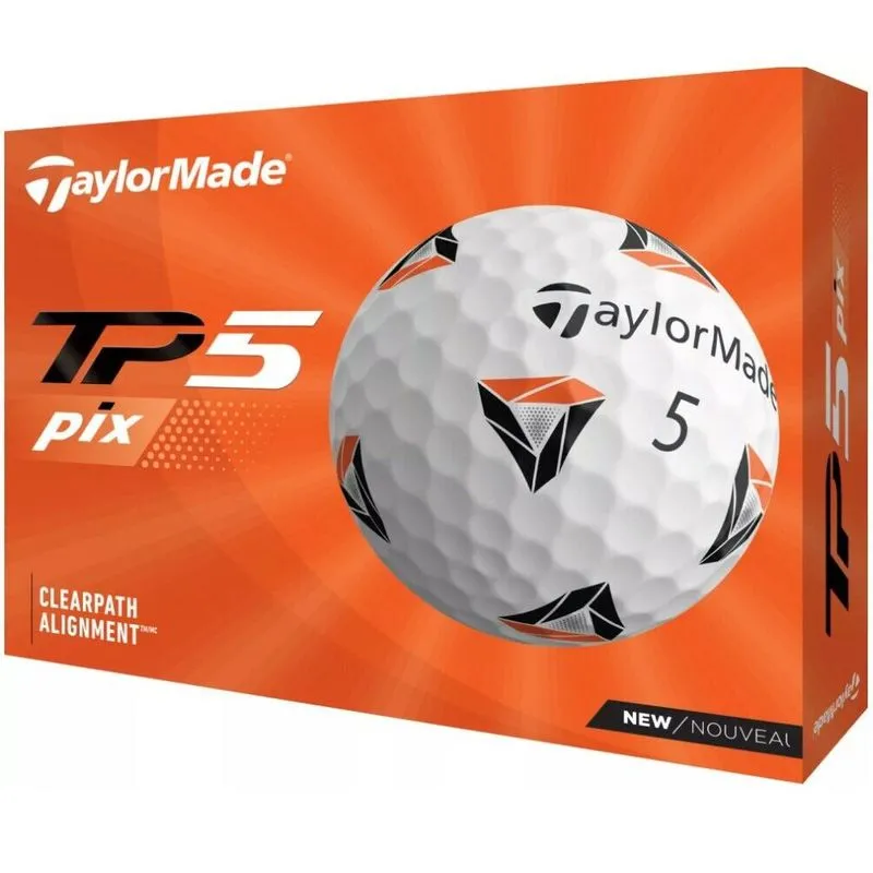 TaylorMade TP5 Pix 2.0 Practice Golf Balls - 12 Dozen Balls 3 TaylorMade TP5 Pix 2.0 Practice Golf Balls - 12 Dozen Balls